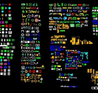 全套cad模块素材下载