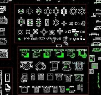 室内设计cad图库集图片