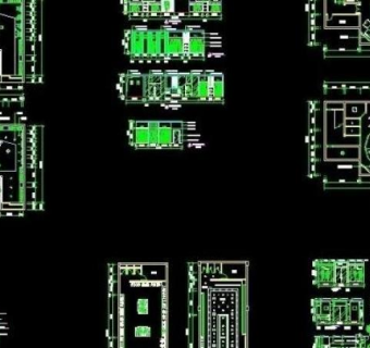 服装店cad施工图图片