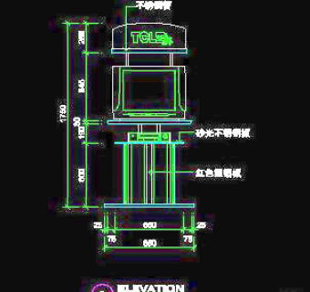 电器类道具cad详图、CAD图纸免费下载20090312更新-18