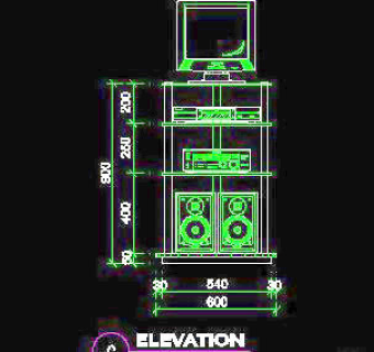 电器类道具cad详图、CAD图纸免费下载20090312更新-49