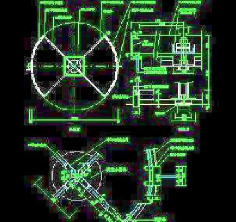 双扇门、推拉门、感应门、旋转门CAD图块素材85