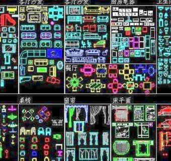装修CAD综合图库