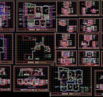 套房建筑CAD设计图