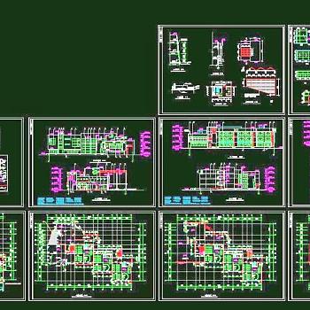 某幼儿园设计图CAD全套图