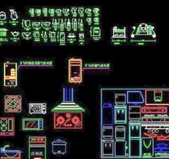 CAD橱柜设计素材大全