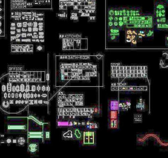 CAD常用图库图块素材最大集合版