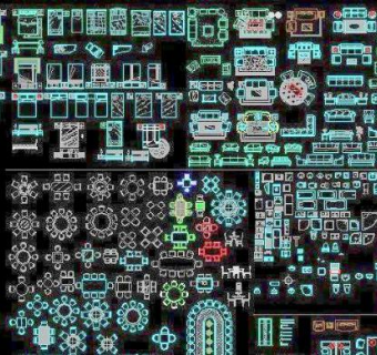 常用家具CAD图库