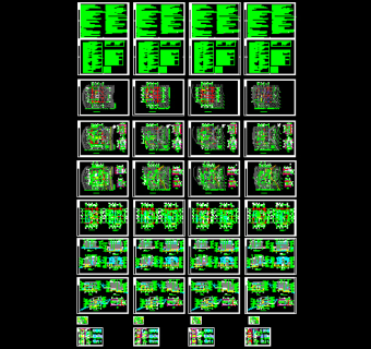 全套别墅CAD施工图