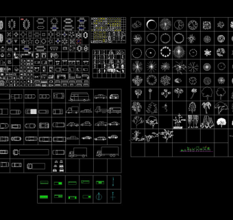 常用cad家具图库