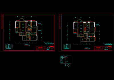 天花图cad图纸