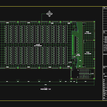 大会议室cad图纸