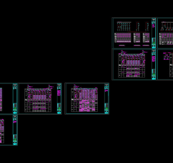 强电系统cad图纸