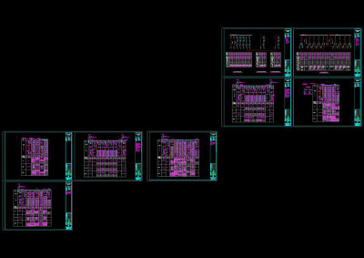 强电系统cad图纸