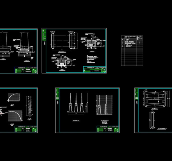 绿洲东南门cad图纸