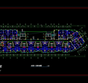 十二层建筑cad图纸