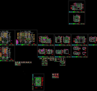 酒店大堂cad图纸