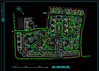 某小区cad景观图纸