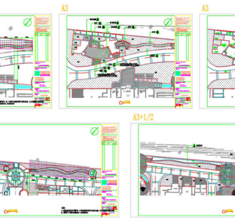 城市建筑cad平面图