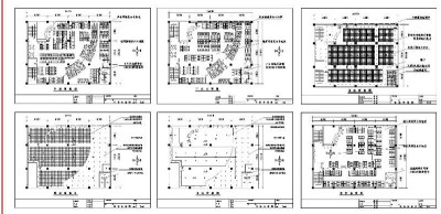 网吧装修CAD图