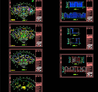 别墅会所cad图纸