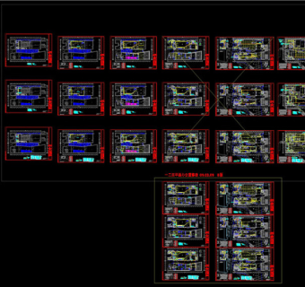 弱电平面CAD图纸
