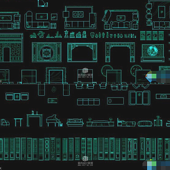 很全的CAD中式图库