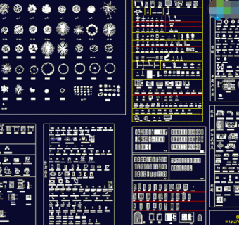 CAD建筑素材库免费下载