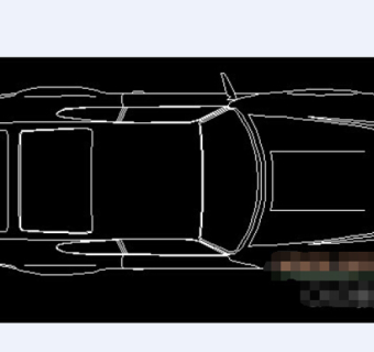 CAD汽车模型图块下载