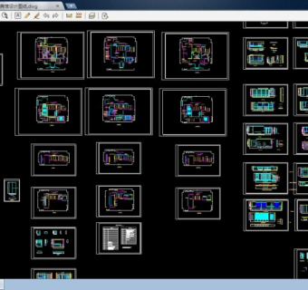 大型宾馆CAD设计施工图纸