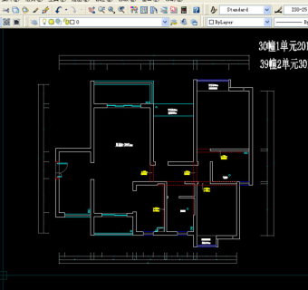 滁州发能国际CAD户型图片