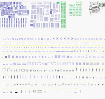 源文件库cad综合图库