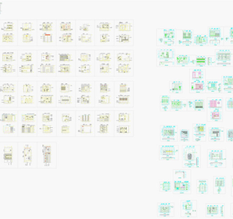 各类柜子CAD设计图