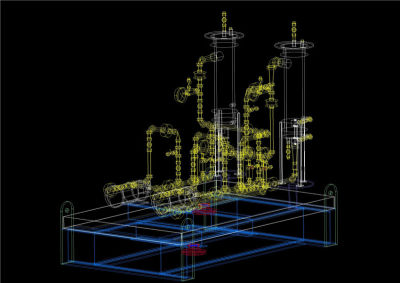 柴油泵CAD机械图纸