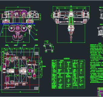 无碳小车CAD设计图纸