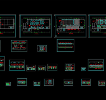 某酒店cad装修图纸