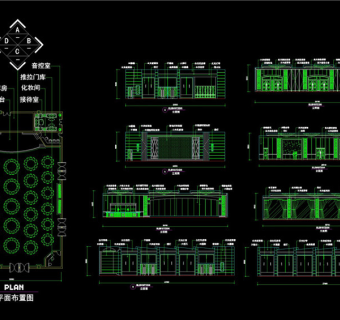 宴会厅CAD图纸