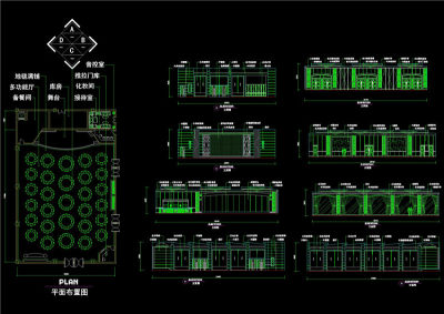 宴会厅CAD图纸