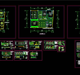 办公室装修装饰图纸CAD图纸