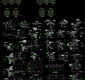 常用节点大样图CAD图纸