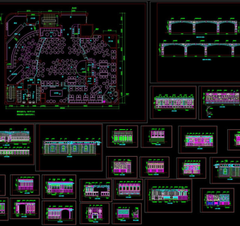 某酒吧cad装修图
