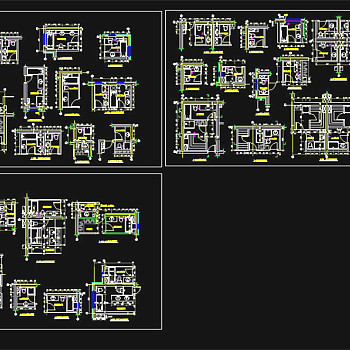 卫生间cad大样图集