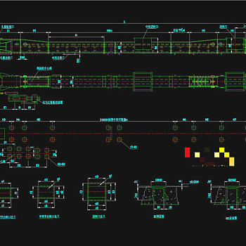 刮板输送机标准图纸CAD机械图纸