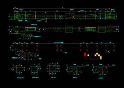 刮板输送机标准图纸CAD机械图纸