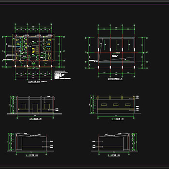 公厕CAD景观图纸