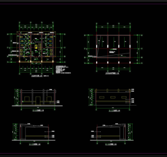 公厕CAD景观图纸