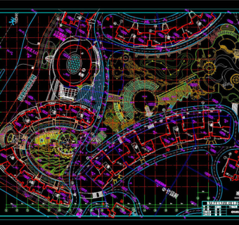 骄年华二期景观CAD景观图纸