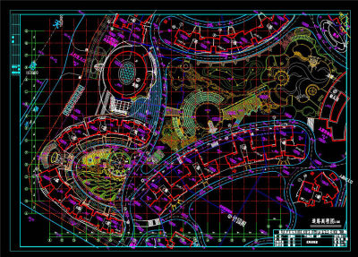 骄年华二期景观CAD景观图纸