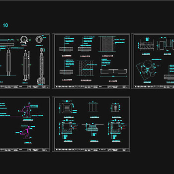 施工图CAD景观图纸