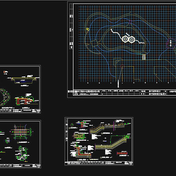 水池CAD景观图纸